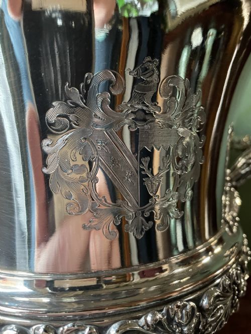 FINE EARLY C19TH REGENCY PERIOD OLD SHEFFIELD PLATE WINECOOLER BY MATTHEW BOULTON CO - ADDITIONAL PHOTO 5