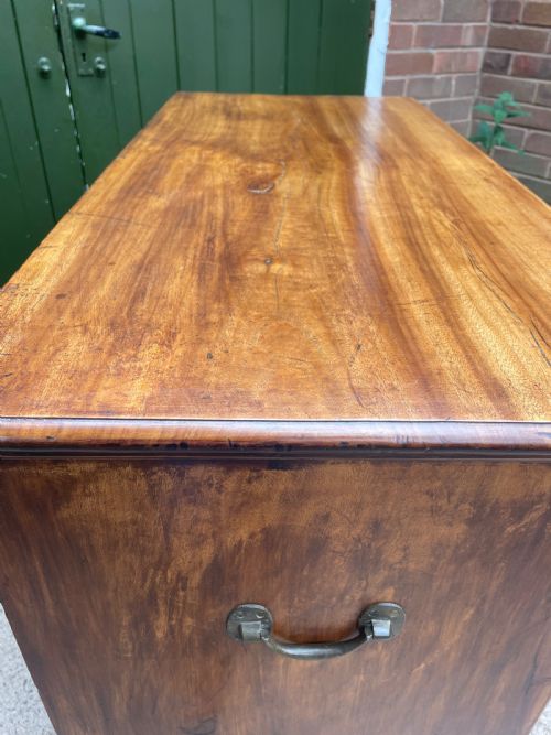 C19TH CHINESE EXPORT TRADE CAMPHORWOOD 2SECTION MILITARY CAMPAIGN CHESTOFDRAWERS - ADDITIONAL PHOTO 15