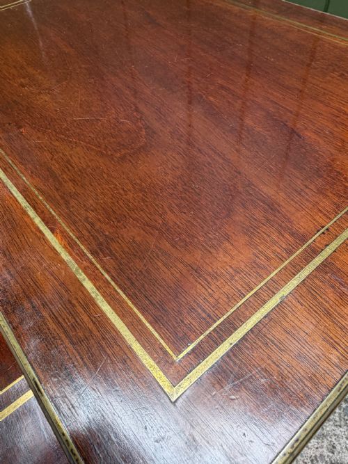 EARLY C19TH REGENCY PERIOD QUARTETTO OF BRASSINLAID ROSEWOOD NESTING OCCASIONAL TABLES - ADDITIONAL PHOTO 21