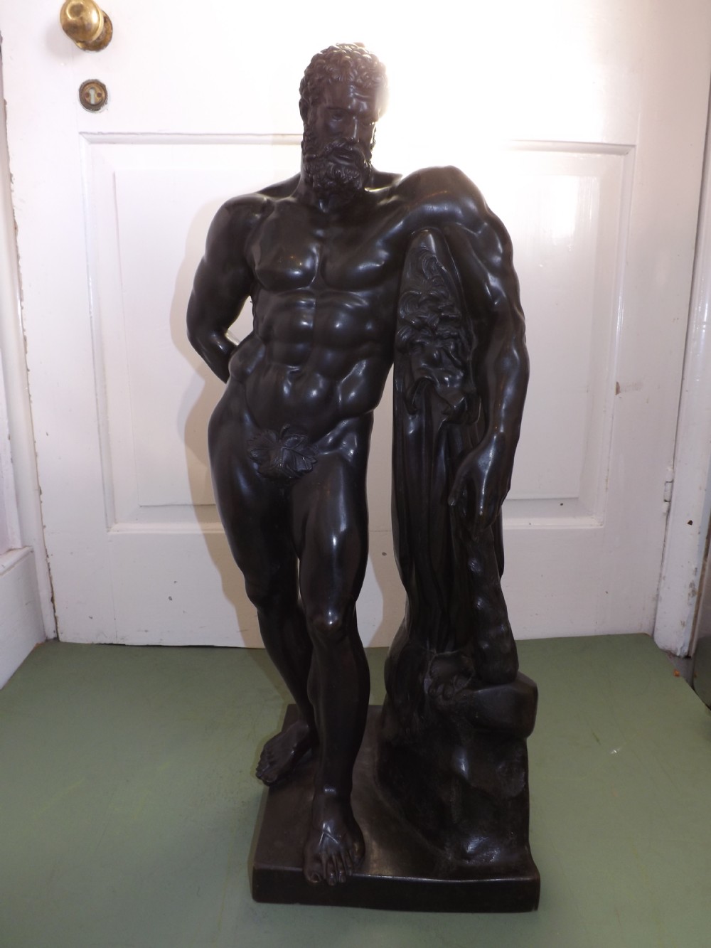 Early C19th bronze 'Grand Tour' souvenir sculpture of 