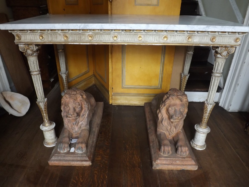 C19th Italian neo-classical console table.