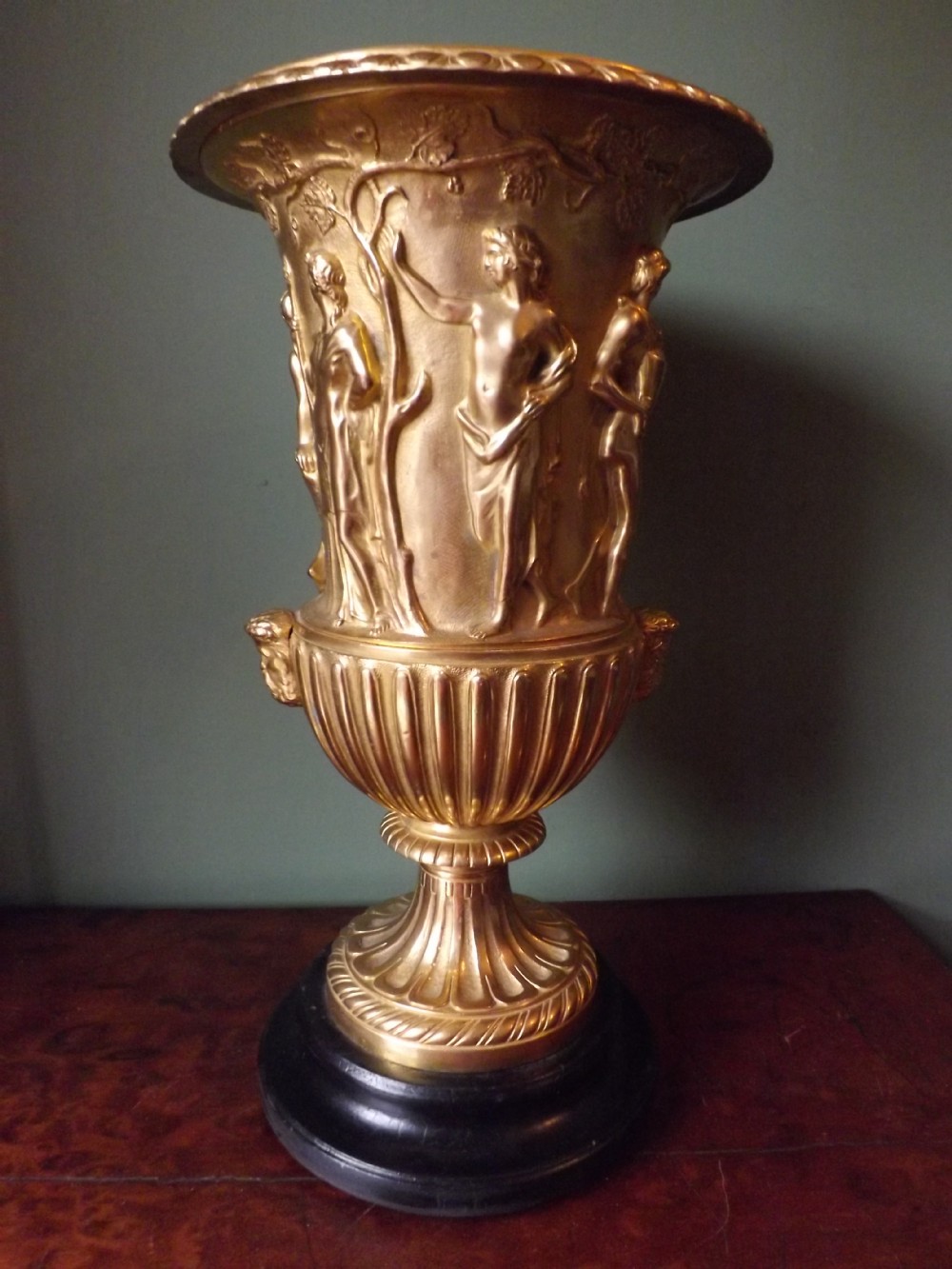 Late C19th French ormolu bronze copy of the Classical Ancient Greek  