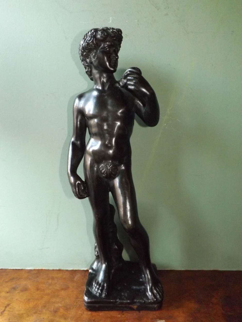 Late C19th Italian 'Grand Tour' souvenir bronze statue of 