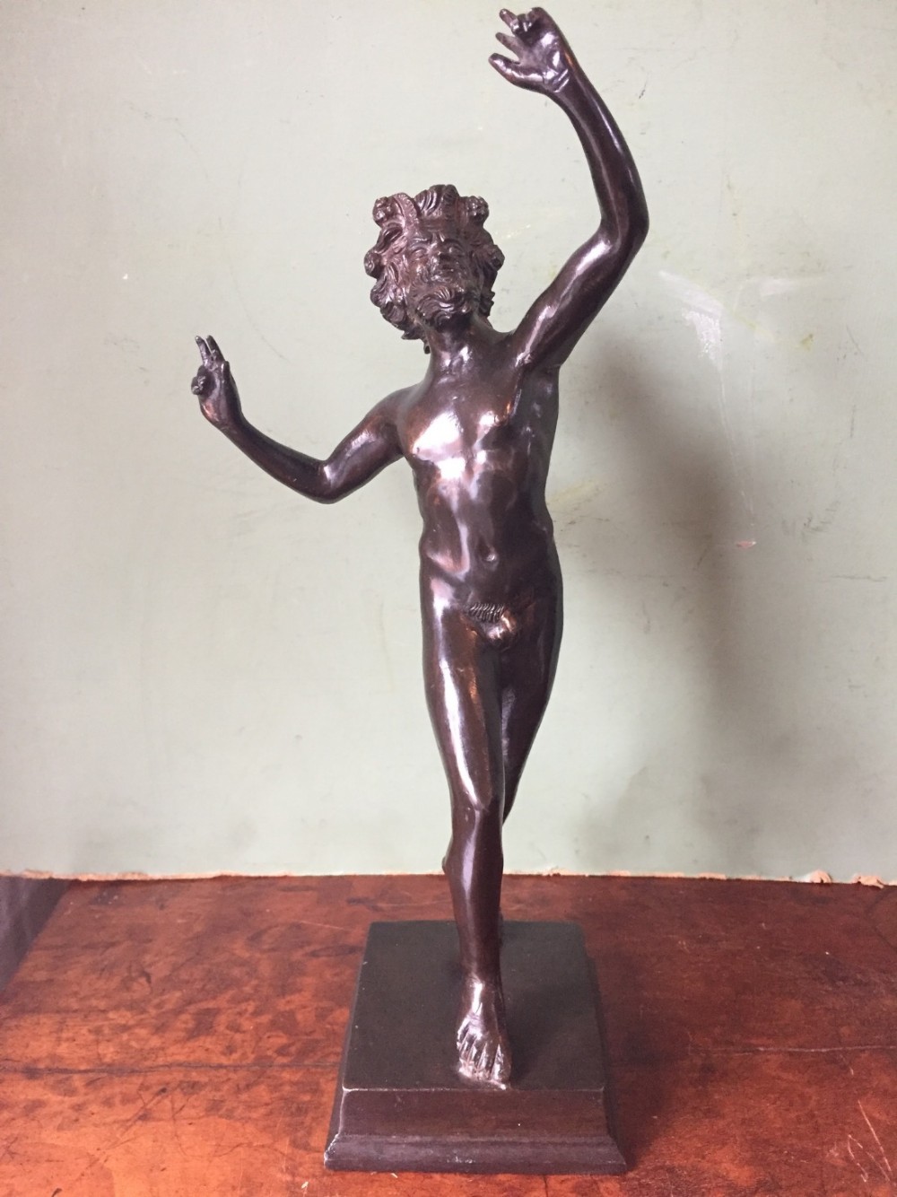 Late C19th Italian bronze 'Grand Tour' souvenir sculpture 