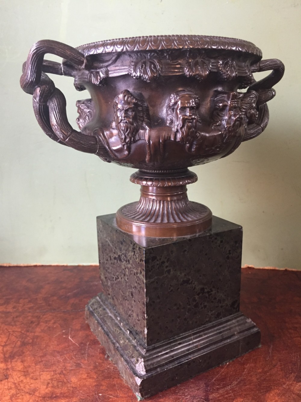 C19th 'Grand Tour' souvenir bronze reduction of 