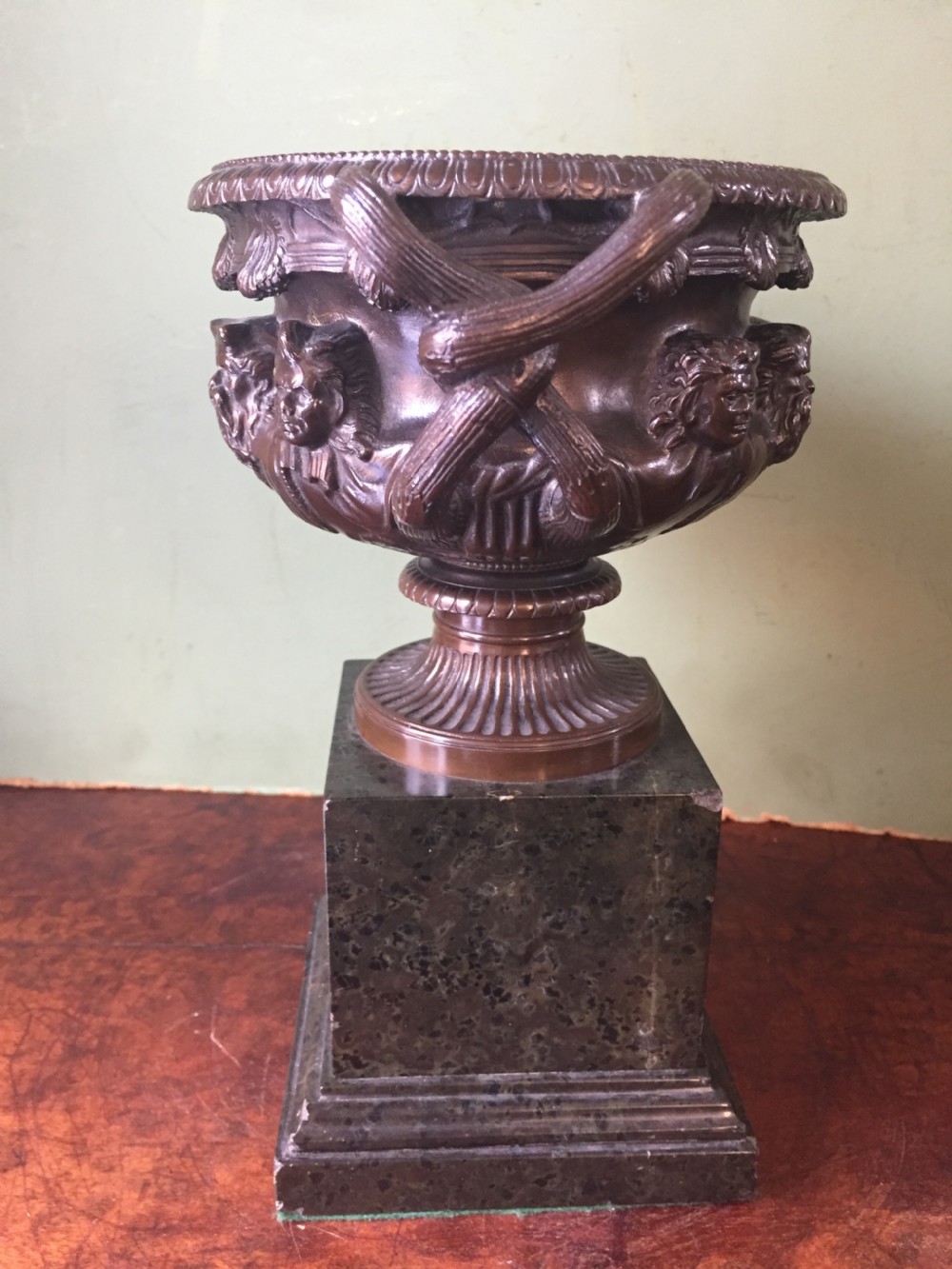 C19th 'Grand Tour' souvenir bronze reduction of 