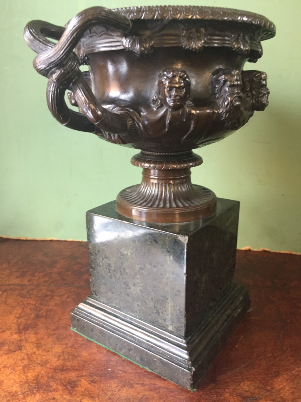 C19th 'Grand Tour' souvenir bronze reduction of 