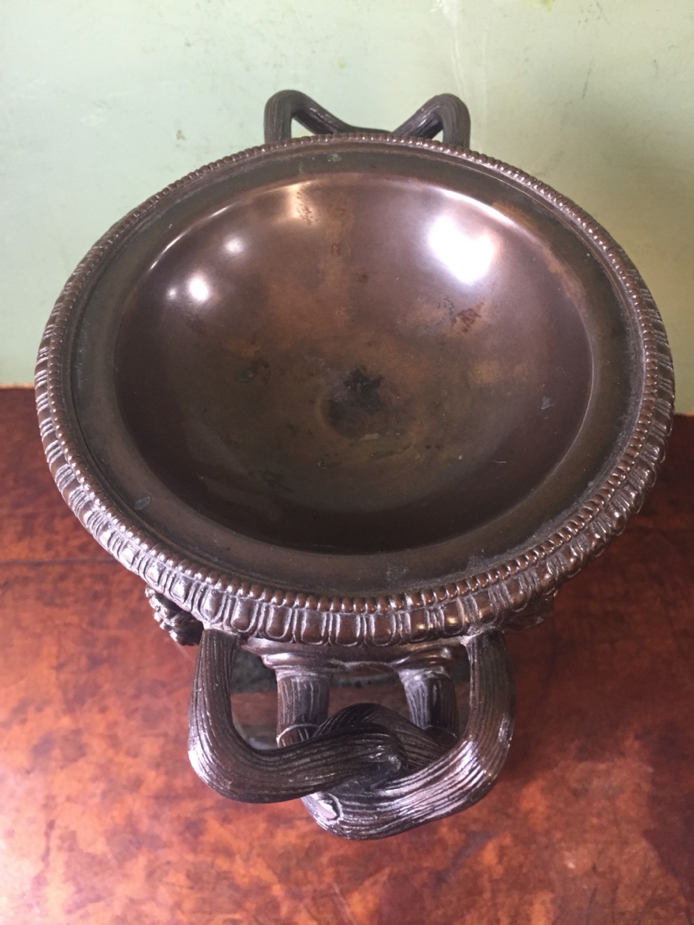 C19th 'Grand Tour' souvenir bronze reduction of 
