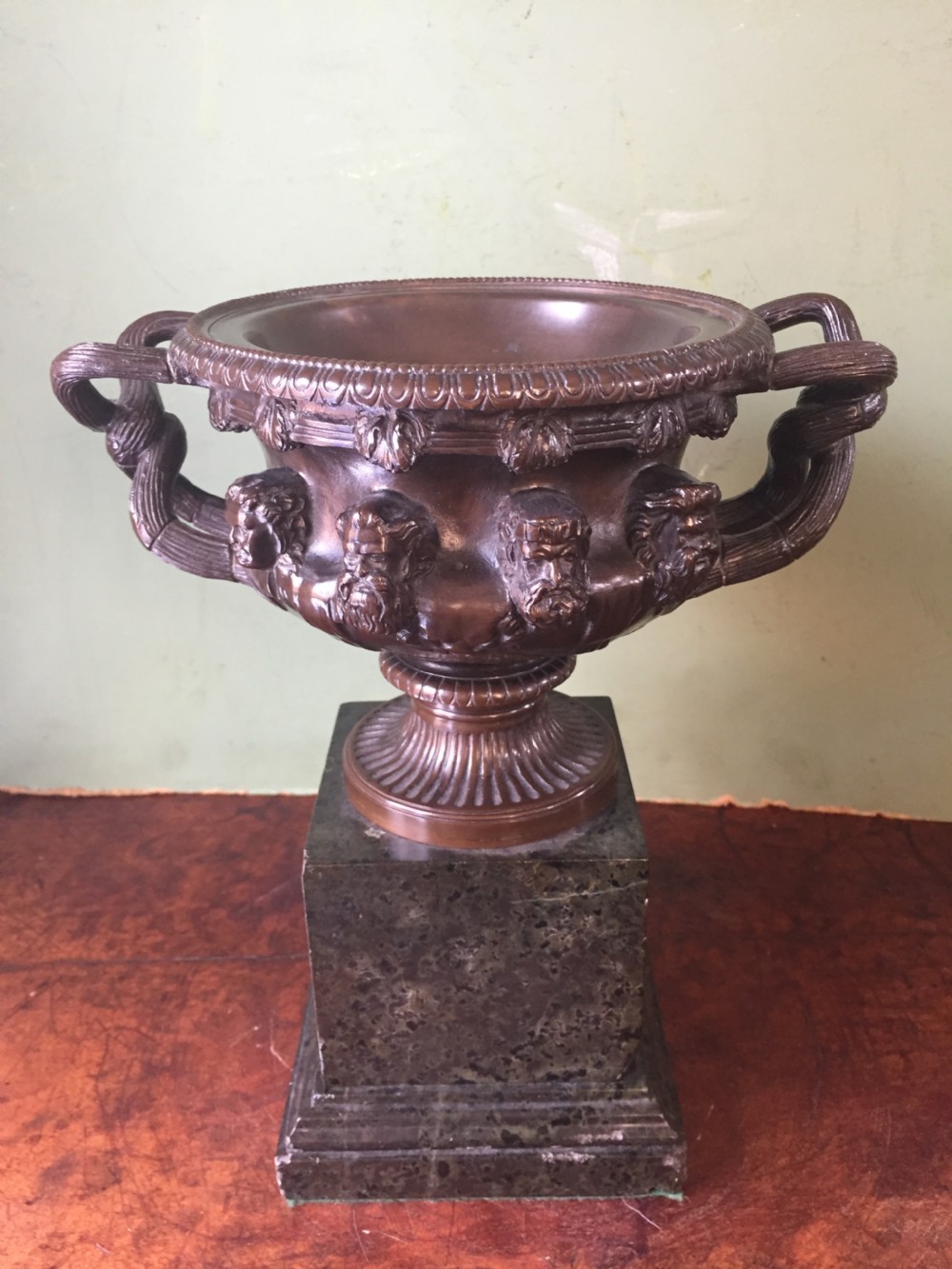 C19th 'Grand Tour' souvenir bronze reduction of 