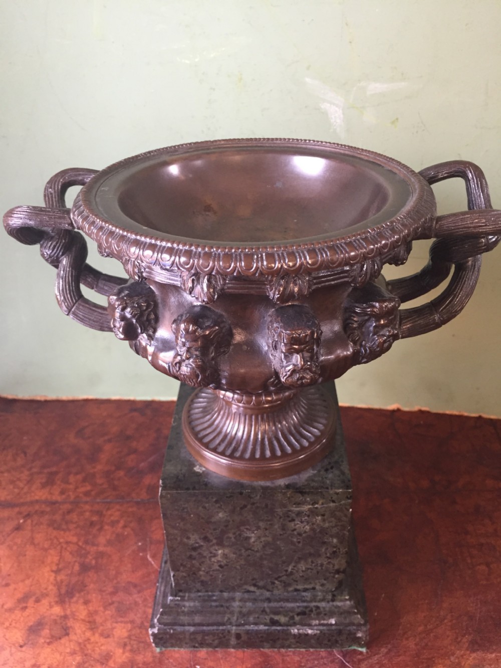 C19th 'Grand Tour' souvenir bronze reduction of 