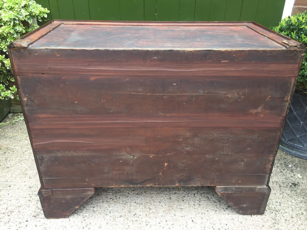 C18th George III Chippendale period mahogany chest-on-chest or tall-boy of excellent quality. View XXVIII