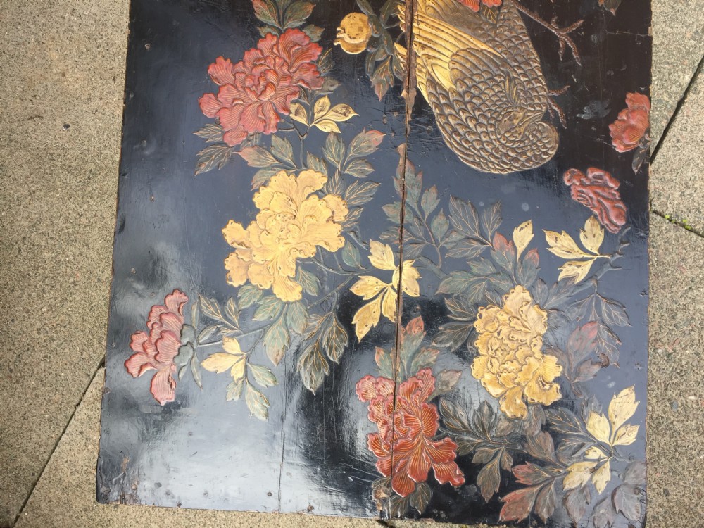 Early C20th Japanese carved lacquer Taisho period low reception or coffee  table. View VI