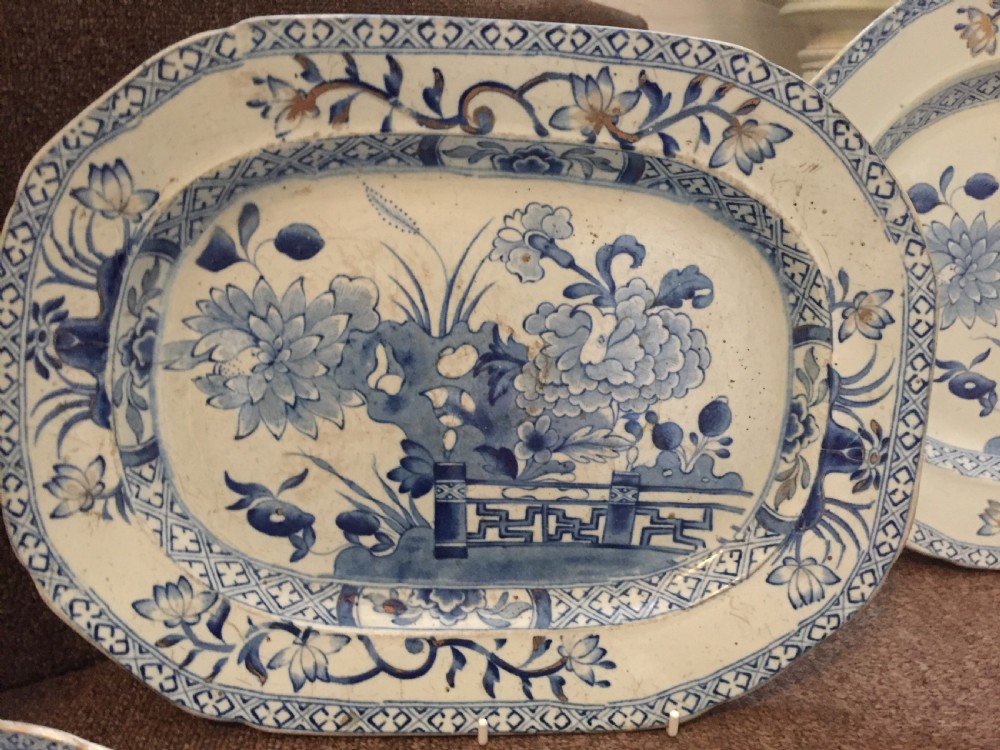 Highly decorative mid C19th Mason's Ironstone china part dinner service. View XVI
