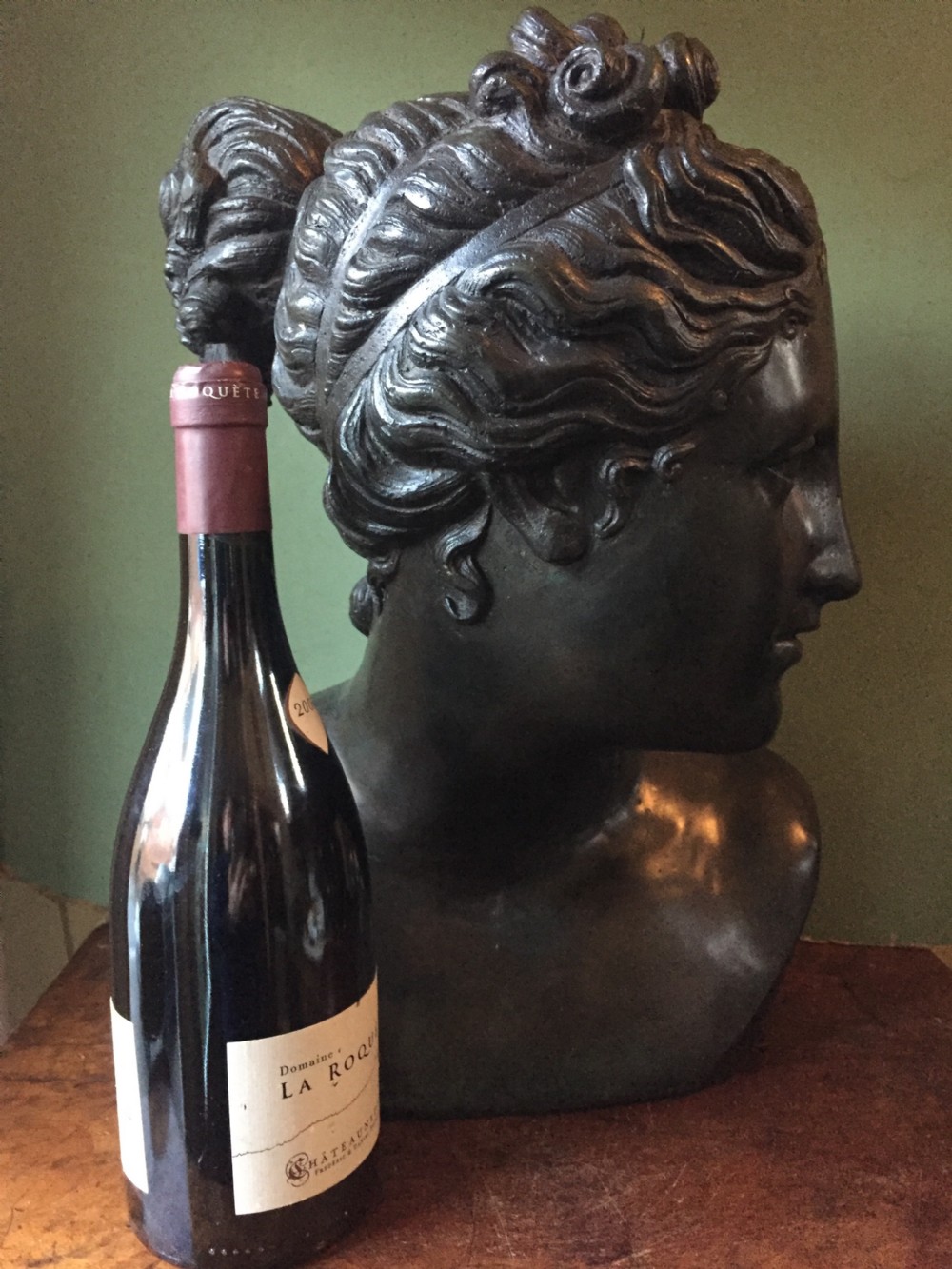 Late C19th life-size bronze bust study of  the 'Venus Italica” after Antonio Canova. View XVI