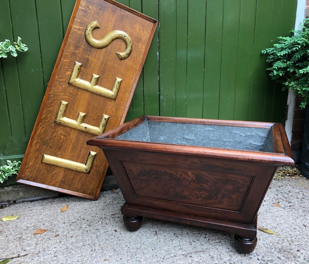 Fine early C19th Regency period mahogany open wine-cooler in the manner of Gillows. View XV