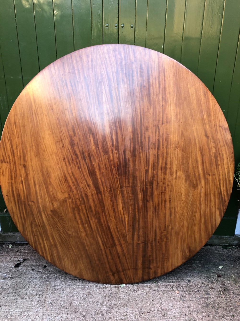 Early C19th Regency mahogany circular dining or centre table 60” diameter. View XXII