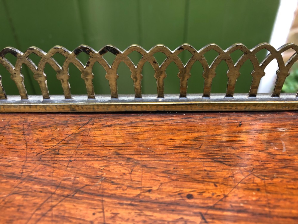 Fine quality early C19th Regency period rosewood and gilt brass-mounted chiffonier.
 View XVIII