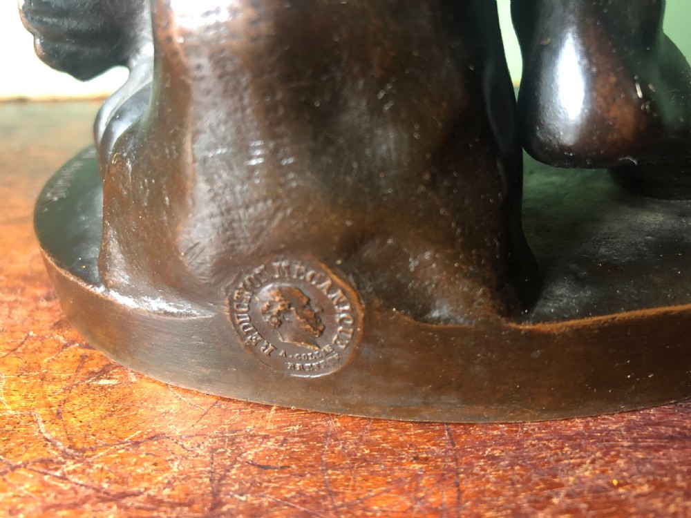 Late C19th French bronze reduction sculpture of the “Venus de Medici” by Ferdinand Barbedienne foundry. View VI