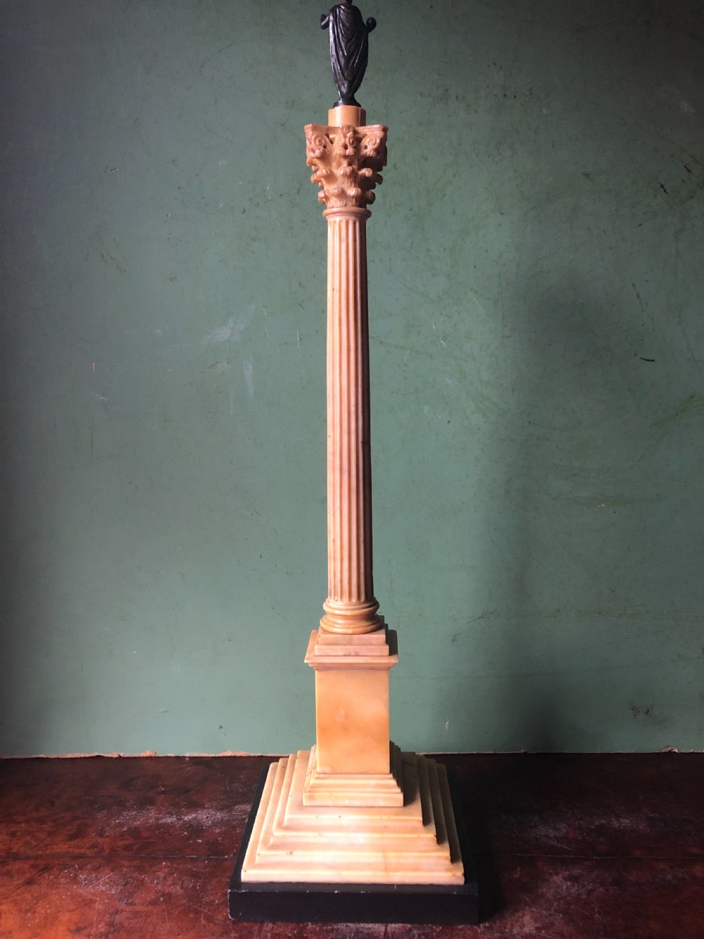 Fine quality group of 3 early C19th Italian marble  ‘Grand Tour’ souvenir architectural reduction models from ancient Rome .  View XXV
