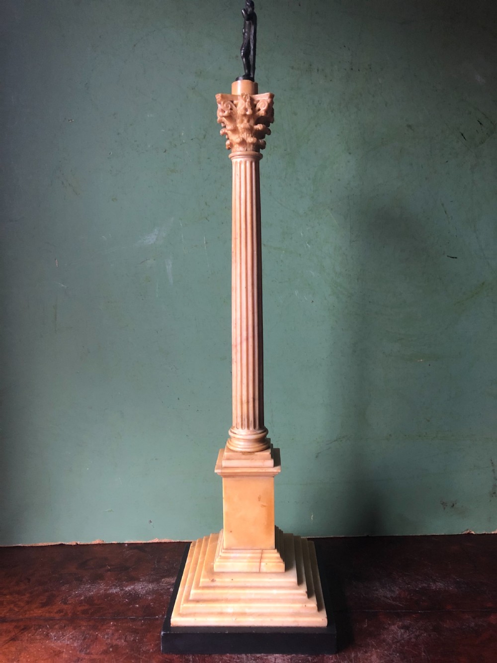 Fine quality group of 3 early C19th Italian marble  ‘Grand Tour’ souvenir architectural reduction models from ancient Rome .  View XXVI