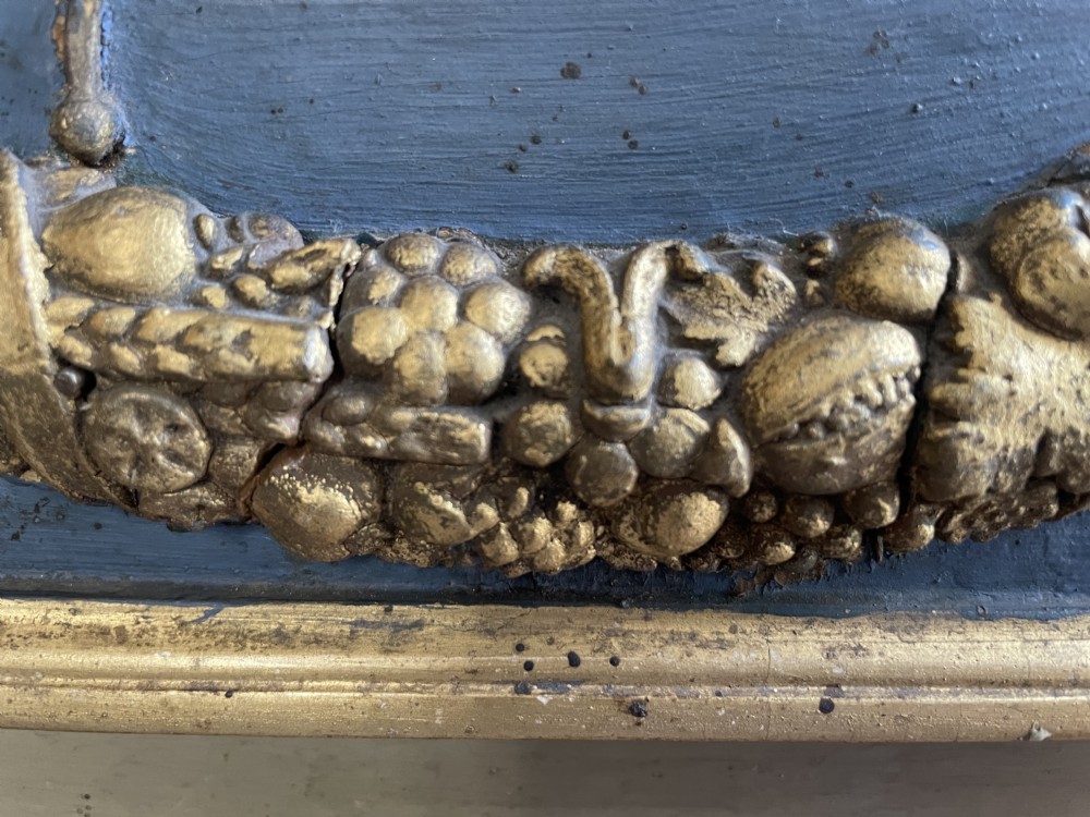 Early C19th French Empire style ‘trumeau’  mirror . View XXI