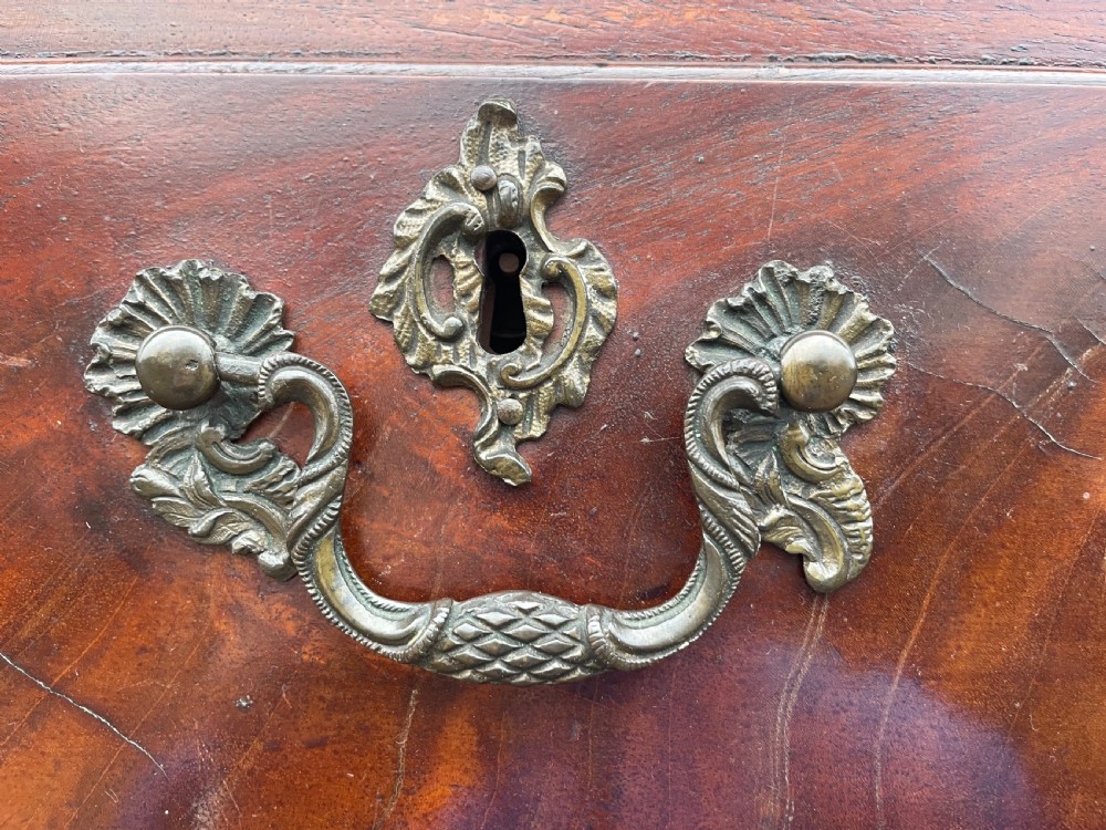 Fine mid C18th George II Chippendale period mahogany chest-on-chest . View III