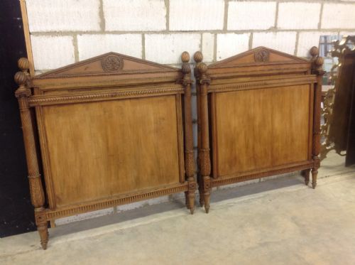 pair of antique french beds - CATEGORY: ANTIQUE BEDS - DATED 1870