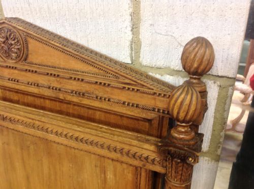 PAIR OF ANTIQUE FRENCH BEDS - ADDITIONAL PHOTO 2