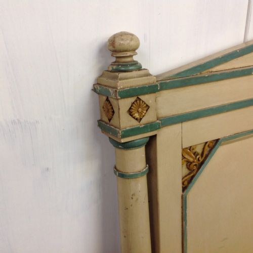 FRENCH EMPIRE PAINTED BED - ADDITIONAL PHOTO 4