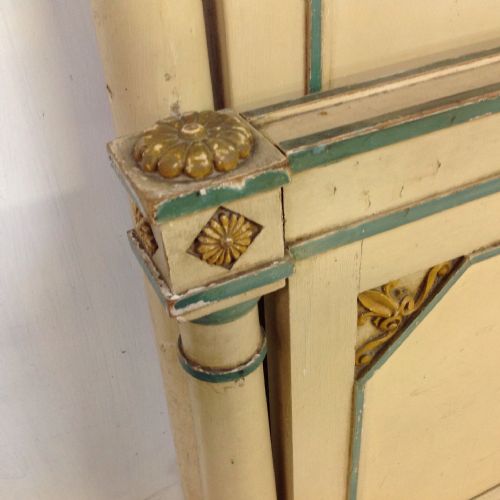 FRENCH EMPIRE PAINTED BED - ADDITIONAL PHOTO 5