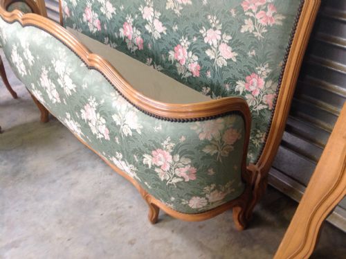 FRENCH UPHOLSTERED BED - ADDITIONAL PHOTO 1