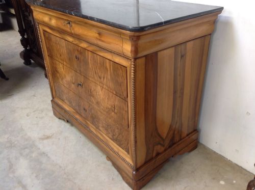 MARBLE TOP COMMODE - ADDITIONAL PHOTO 1