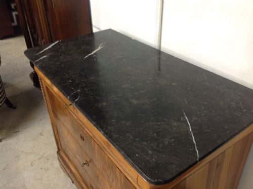 MARBLE TOP COMMODE - ADDITIONAL PHOTO 2
