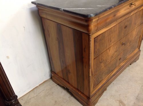 MARBLE TOP COMMODE - ADDITIONAL PHOTO 4
