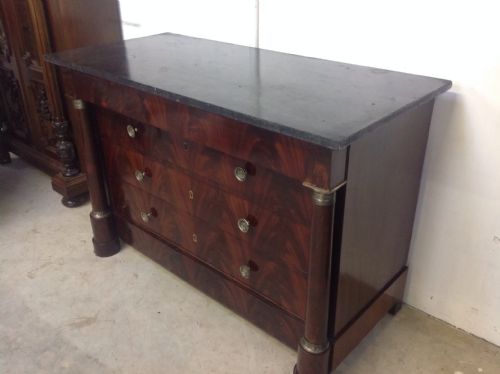 EMPIRE FRENCH COMMODE - ADDITIONAL PHOTO 1