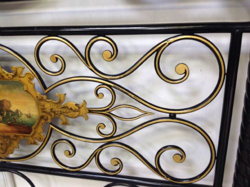 PAINTED ITALIAN MARRIAGE BED - ADDITIONAL PHOTO 13
