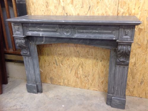 antique marble fireplace - CATEGORY: ANTIQUE FIREPLACES - DATED 1870