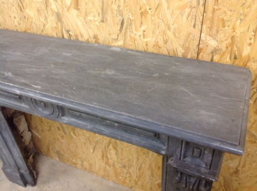ANTIQUE MARBLE FIREPLACE - ADDITIONAL PHOTO 4