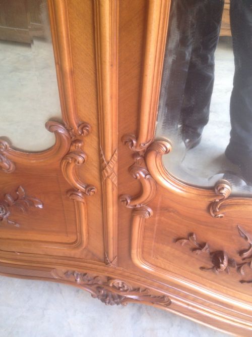 FRENCH WALNUT WARDROBE - ADDITIONAL PHOTO 3