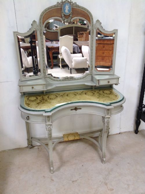 painted dressing table - CATEGORY: ANTIQUE DRESSING TABLES - DATED 1880