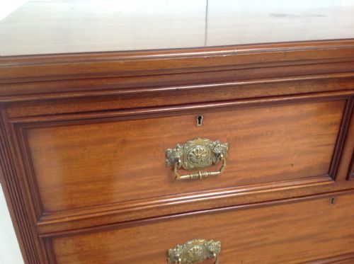 EDWARDIAN CHEST OF DRAWERS - ADDITIONAL PHOTO 1