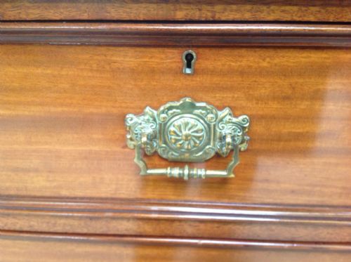 EDWARDIAN CHEST OF DRAWERS - ADDITIONAL PHOTO 4