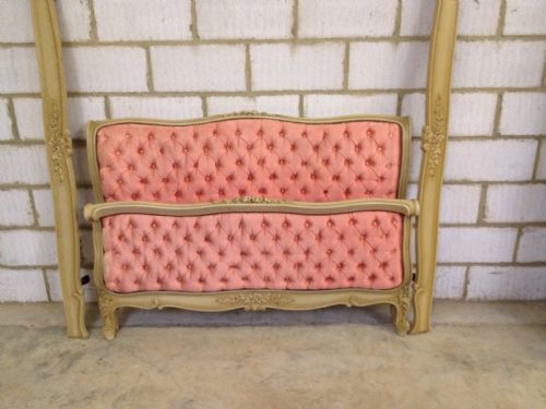 french painted bed - CATEGORY: ANTIQUE BEDS - DATED 1920