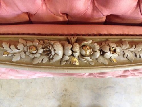 FRENCH PAINTED BED - ADDITIONAL PHOTO 1