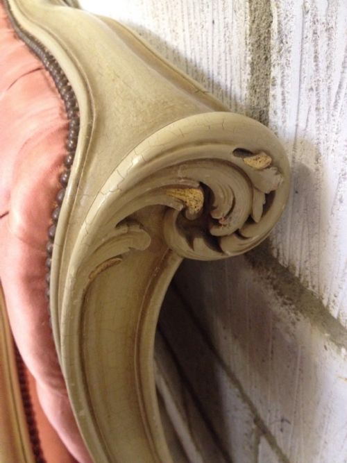FRENCH PAINTED BED - ADDITIONAL PHOTO 4