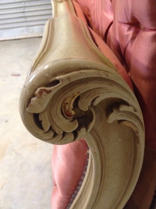 FRENCH PAINTED BED - ADDITIONAL PHOTO 6