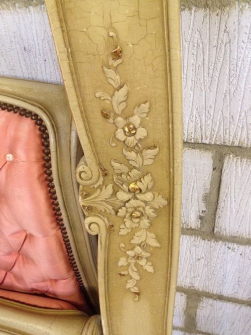 FRENCH PAINTED BED - ADDITIONAL PHOTO 7