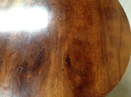 FRENCH WINE TABLE IN WALNUT - ADDITIONAL PHOTO 3