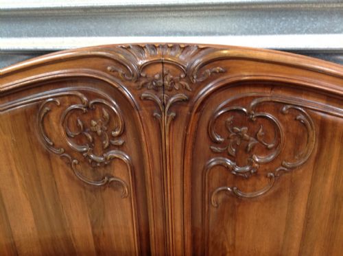 SUPER KING SIZE WALNUT FRENCH BED - ADDITIONAL PHOTO 1