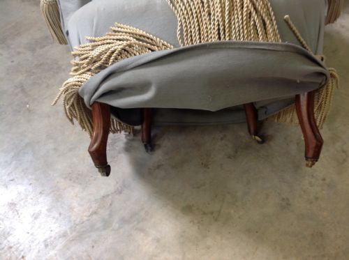 PAIR OF FRENCH TUB CHAIRS - ADDITIONAL PHOTO 1